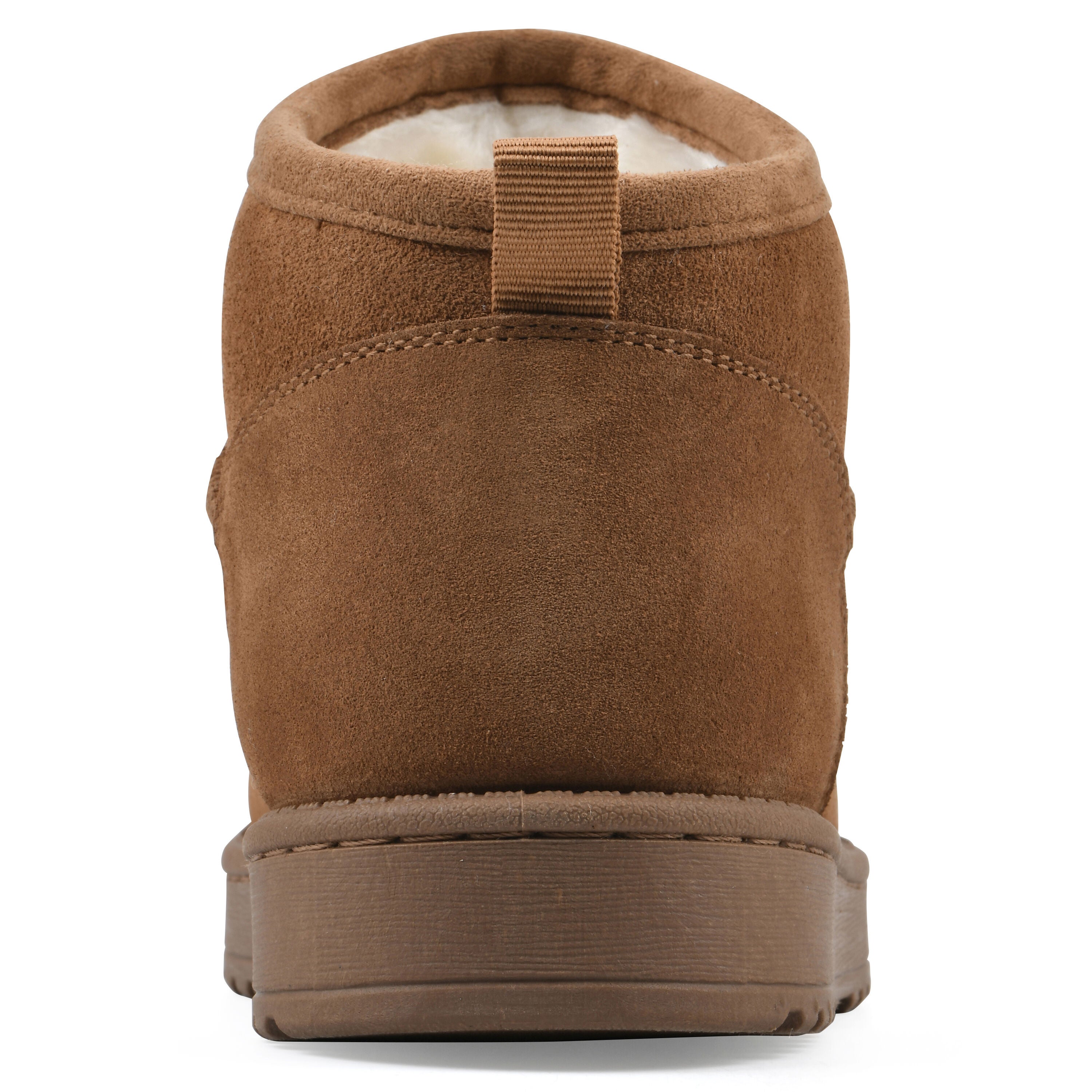 Inspo Faux Fur Leather Bootie, WHISKEY SUEDE, on-hover image number 1