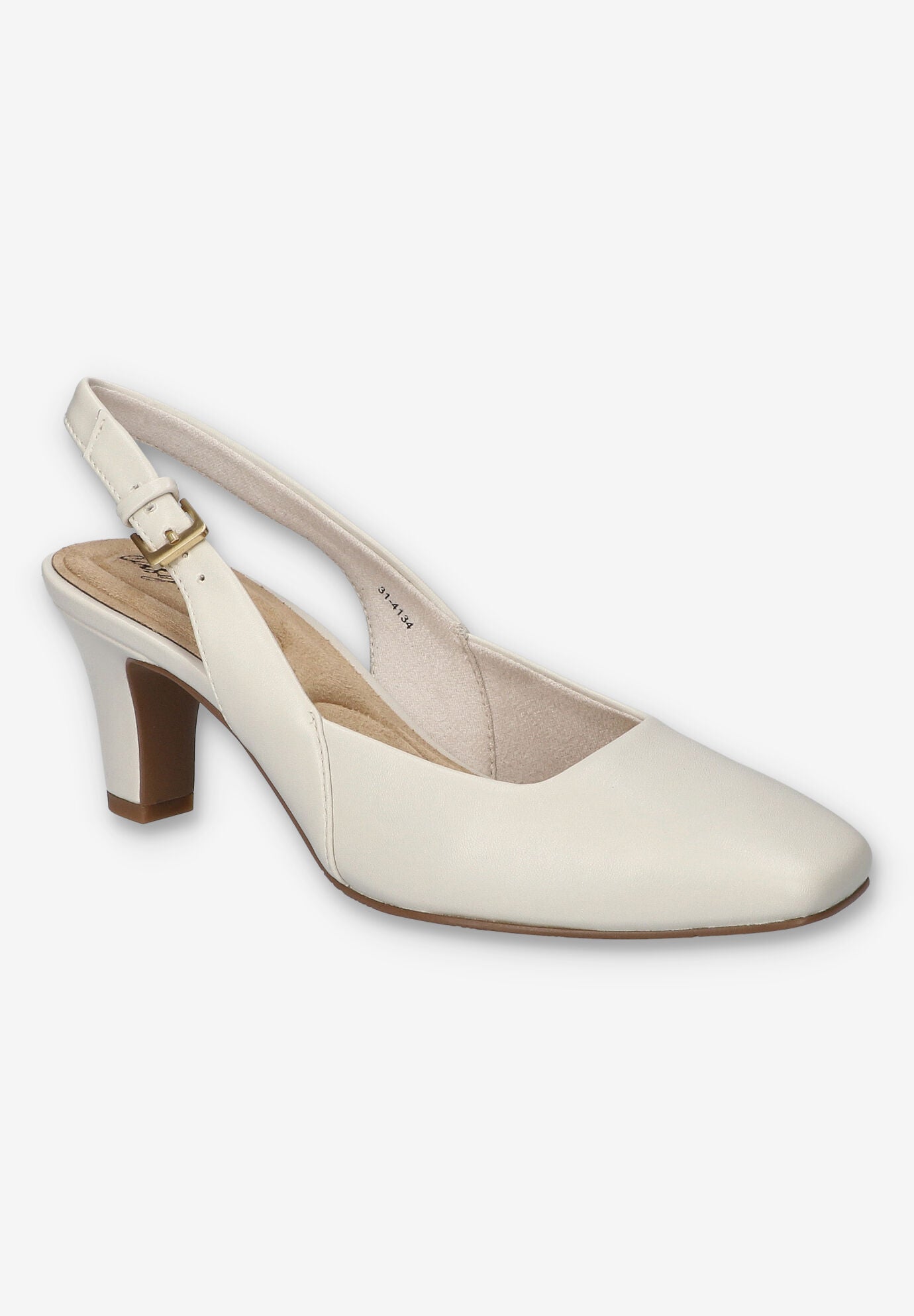 Ritsa Square Toe Slingback Pump, BONE, hi-res image number 0