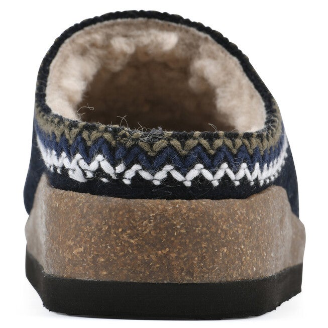 Bundle Up Footbeds Clog, NAVY FABRIC, on-hover image number 1