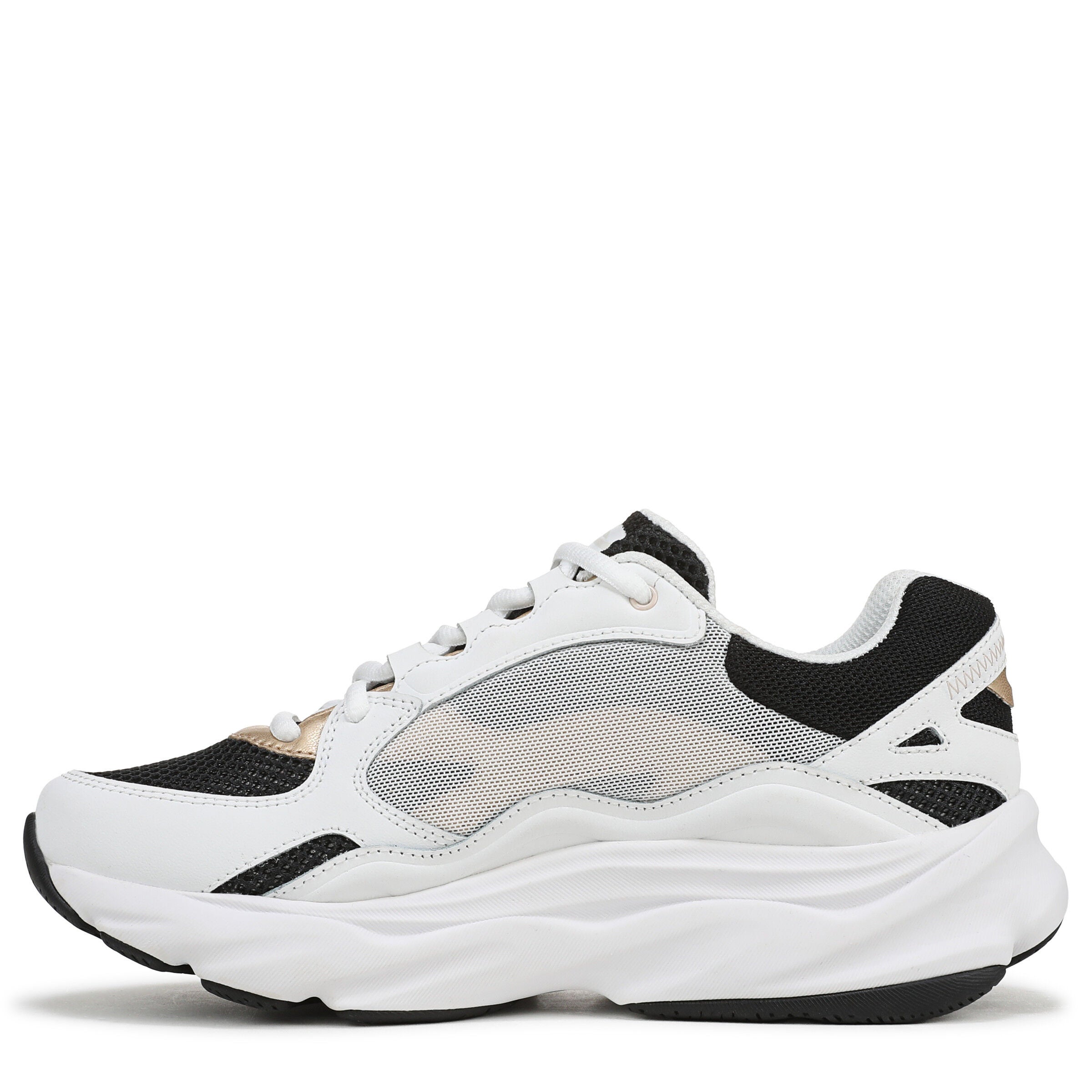 Rezorb Max Classic Walking Sneaker, WHITE BLACK, alternate image number 5