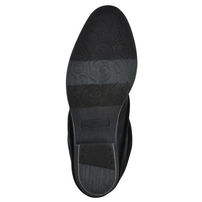 Alden Mid Calf Western Bootie, BLACK FABRIC, alternate image number 5