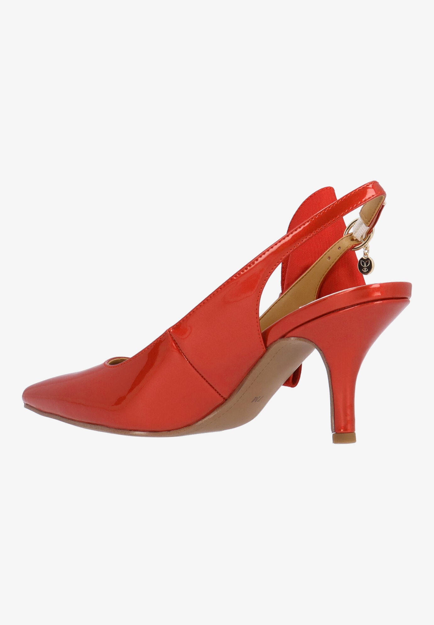 Rowin Slingback Pump, RED, on-hover image number 1