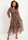 Tiered Maxi Dress, , alternate image number null