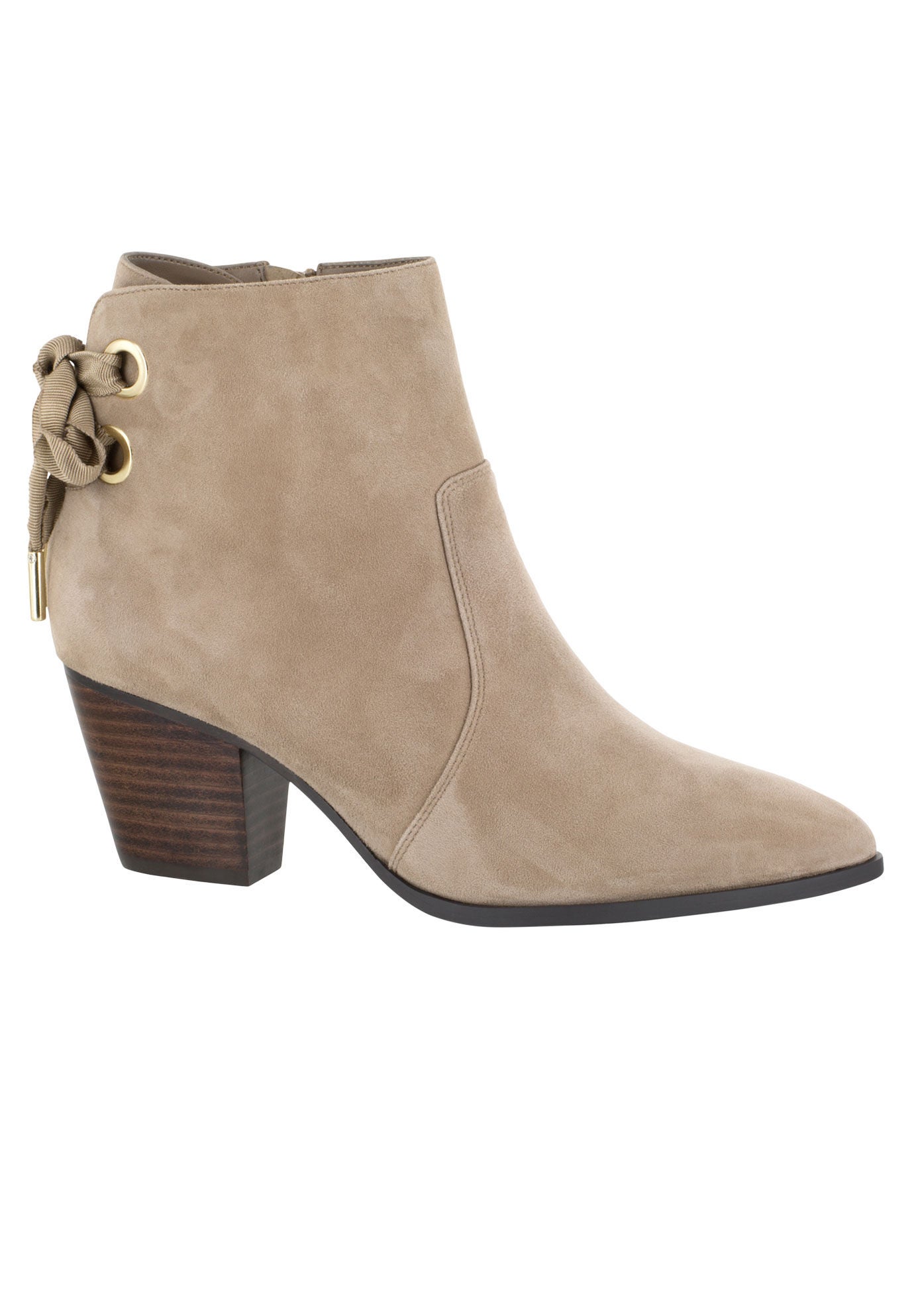 Elka Booties by Bella Vita&reg;, ALMOND KID SUEDE, hi-res image number 0