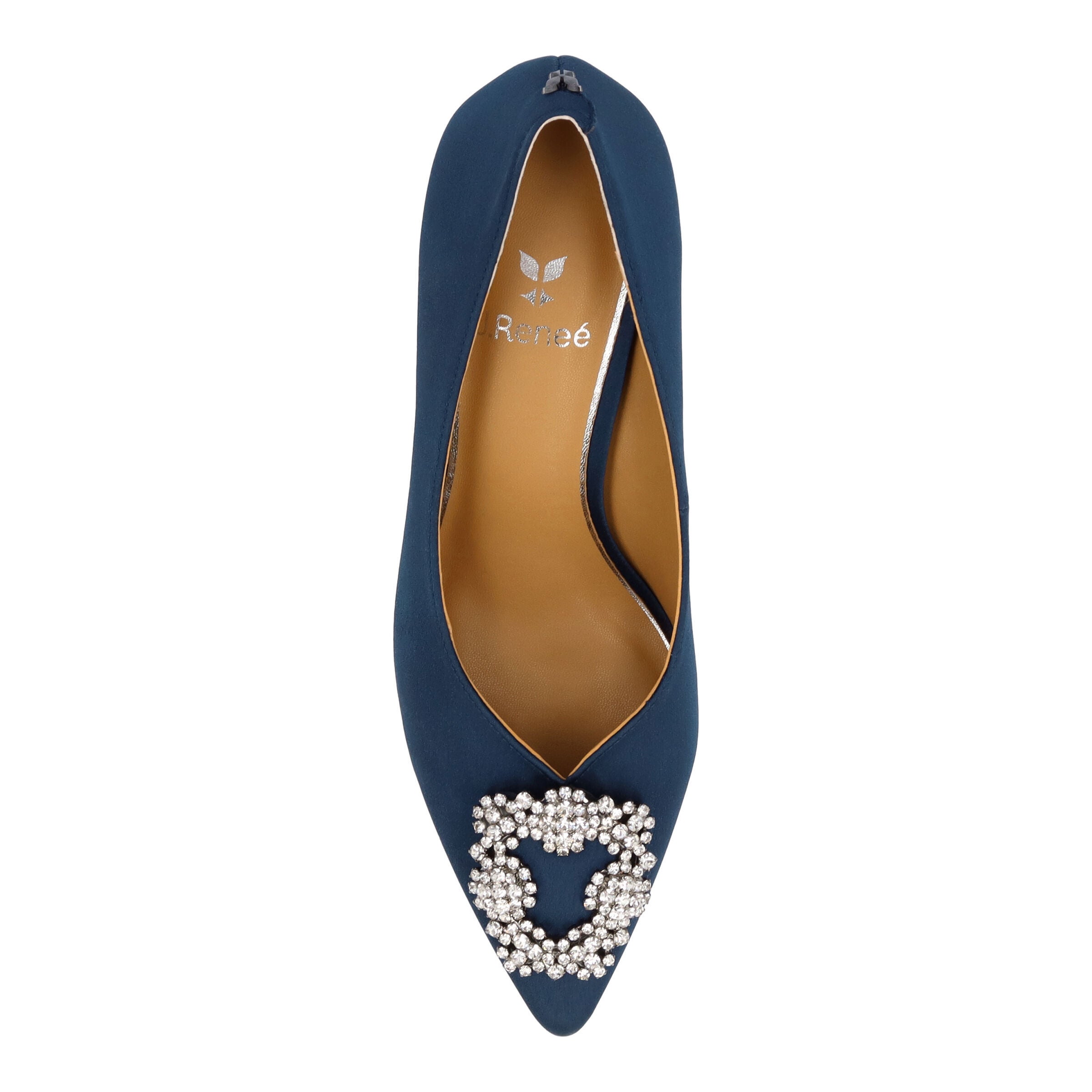 Ezara Slip-On Pump, NAVY, alternate image number 1