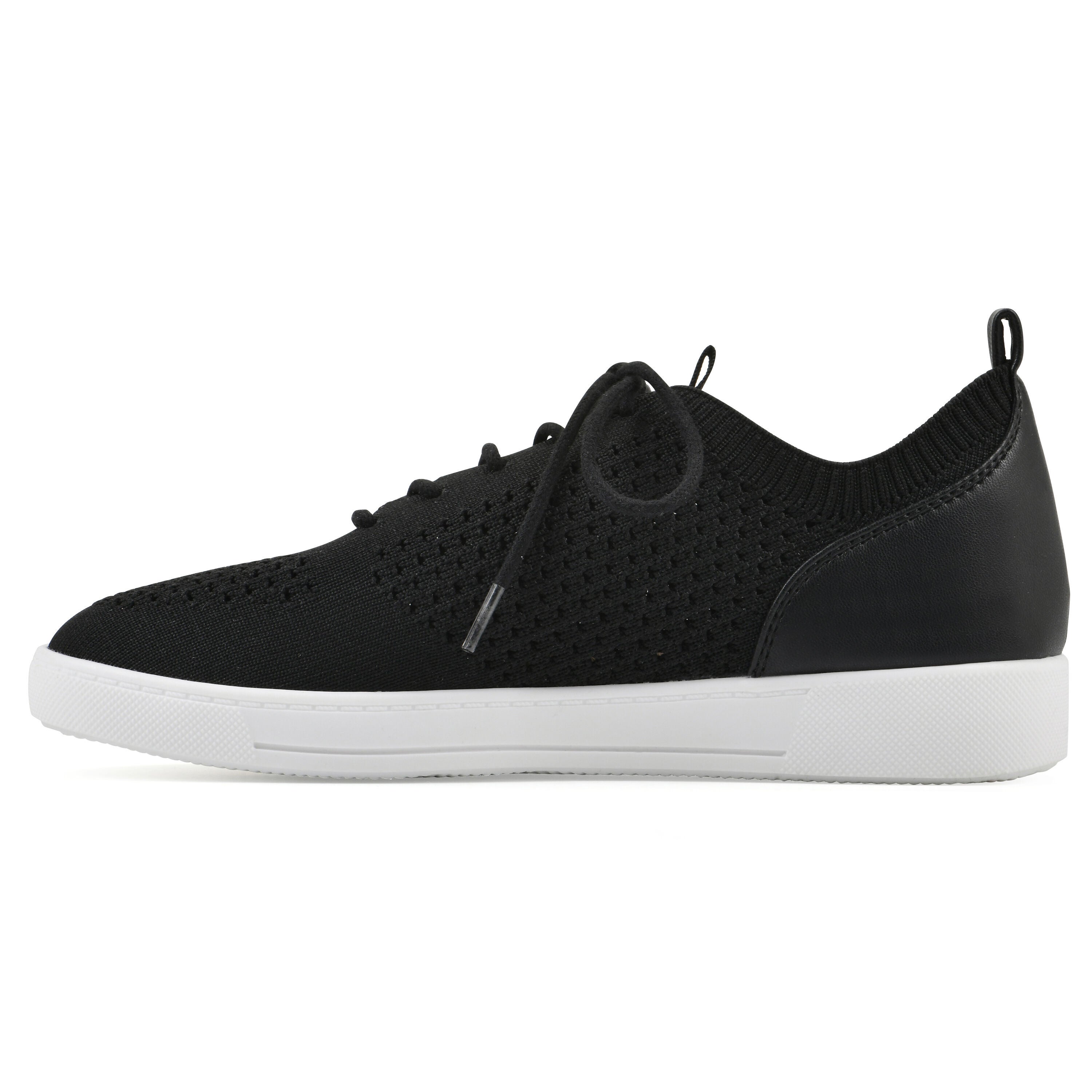 Upscale Slip On Sneaker, BLACK FABRIC, alternate image number 3
