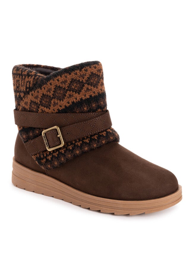 Natalie Naomi Bootie, DARK BROWN, hi-res image number null