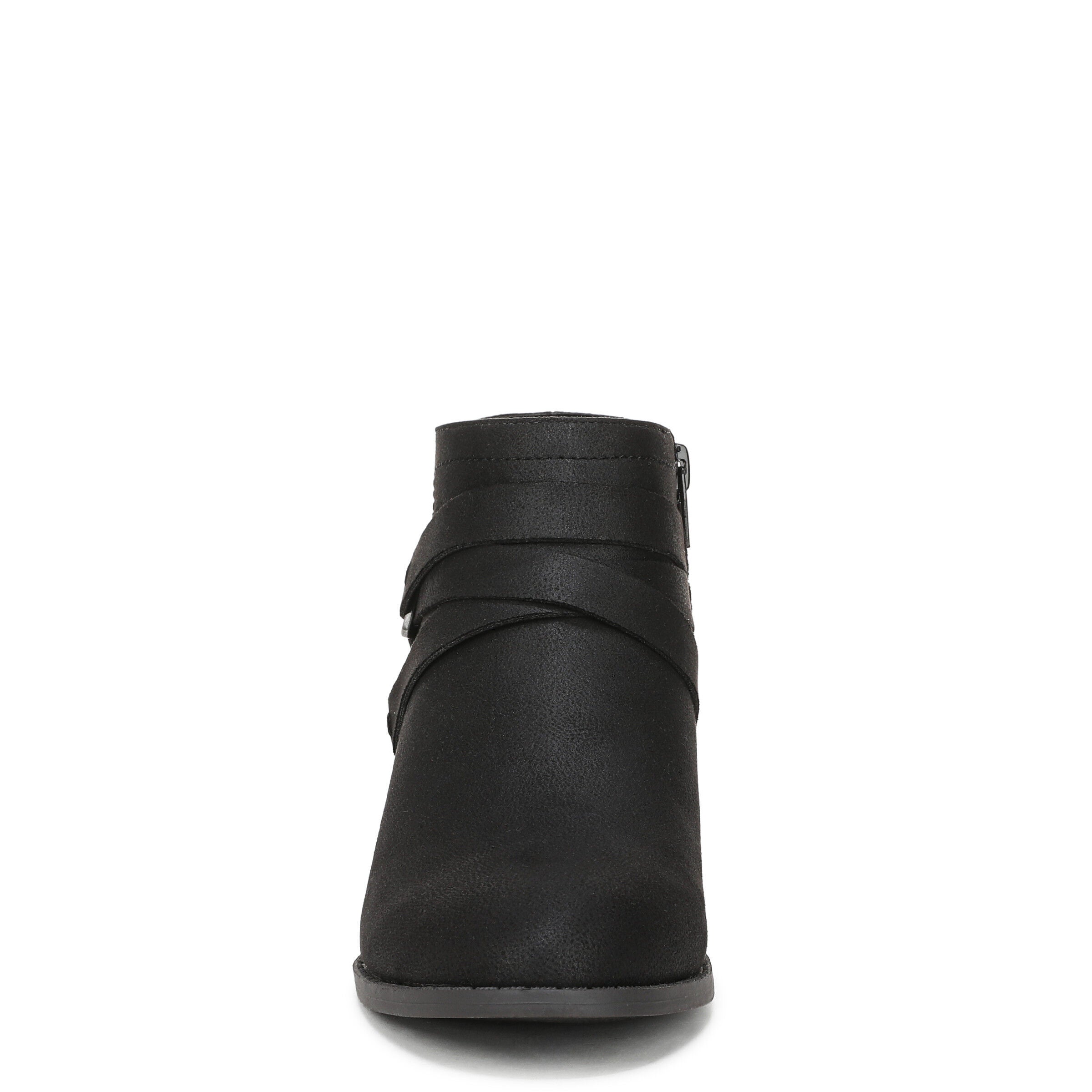 Bryce Ankle Bootie, BLACK FAUX LEATHER, alternate image number 4