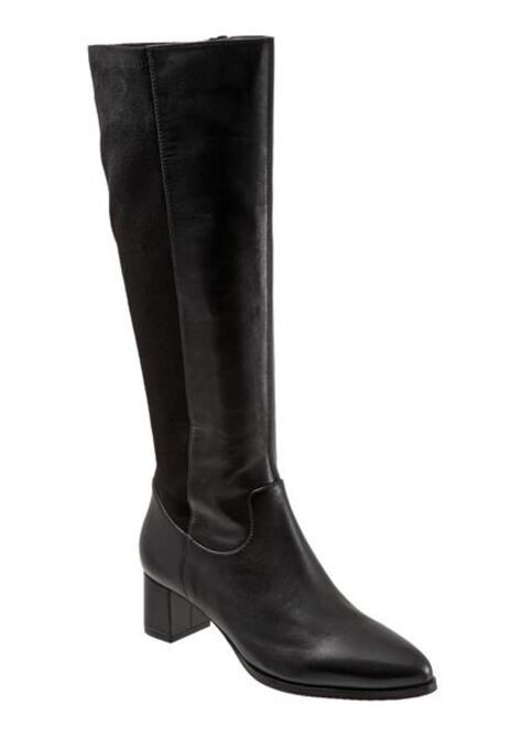 Kirby Wc Wide Calf Boot, BLACK, hi-res image number null