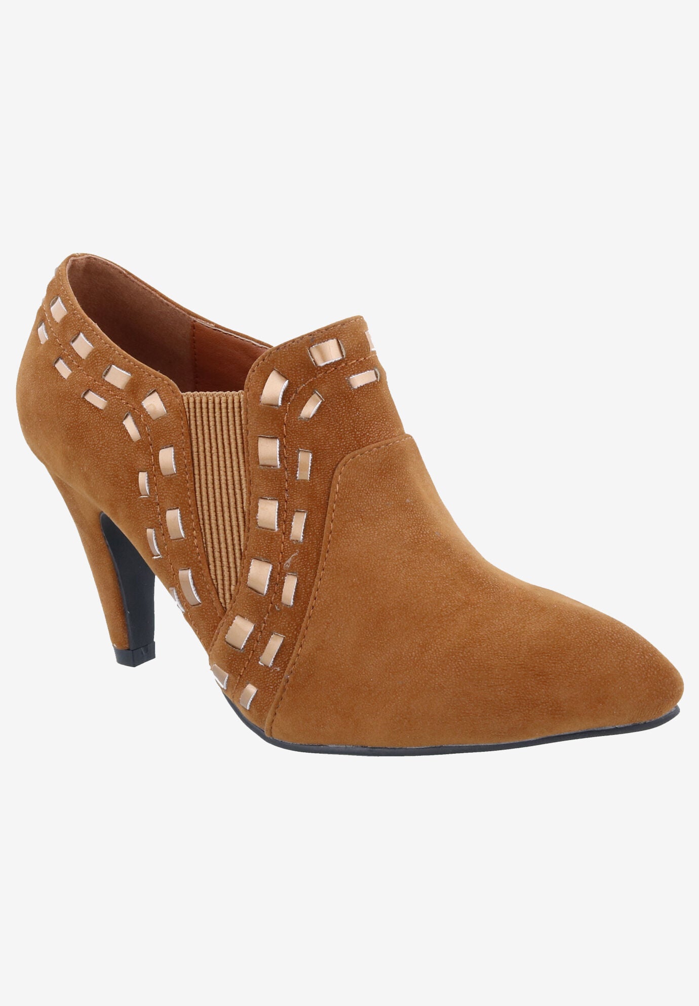 Grappa Bootie, COGNAC MICRO SUEDE, hi-res image number 0