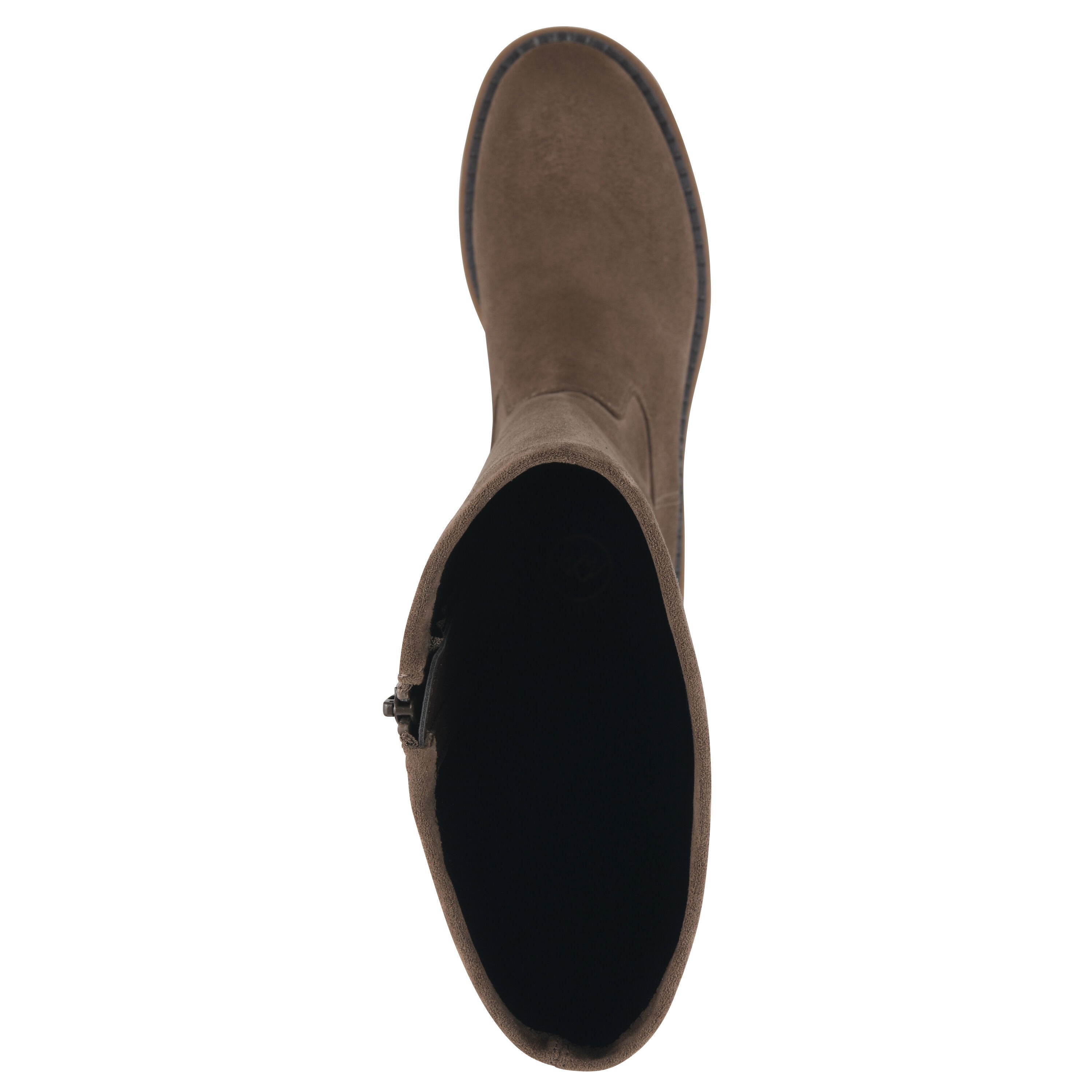 Marcella Tall Shaft Block Heel Boot, DARK TAUPE FABRIC, alternate image number 4