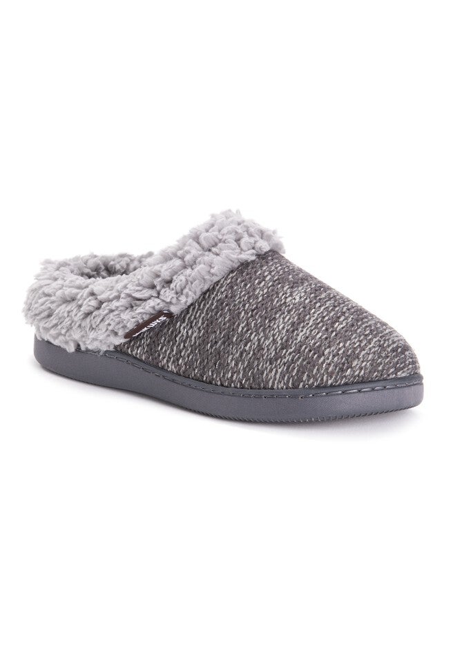 Suzanne Clog Slipper by Muk Luks, GREY, hi-res image number 0
