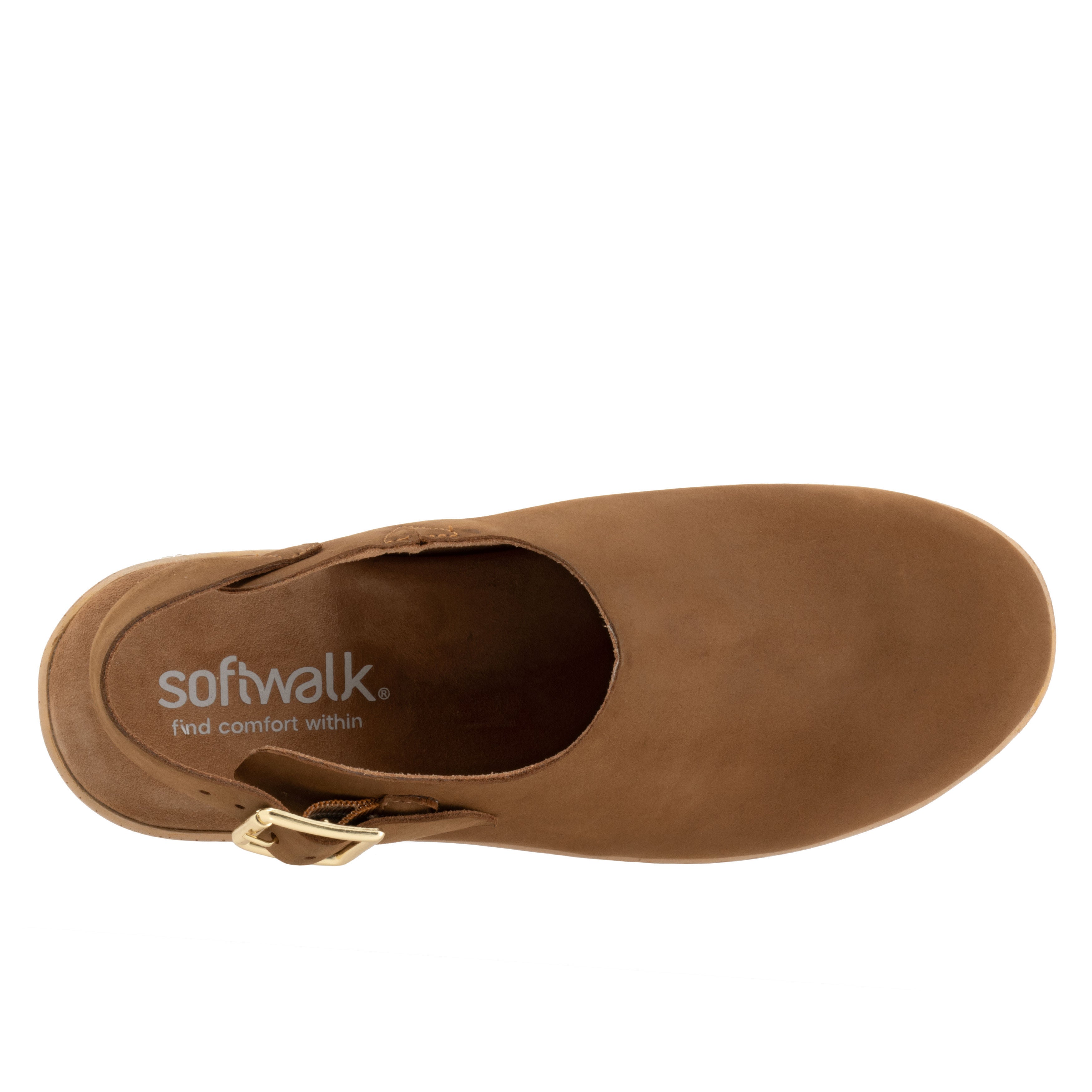 Fairbanks Clog, DARK TAN NUBUCK, alternate image number 3
