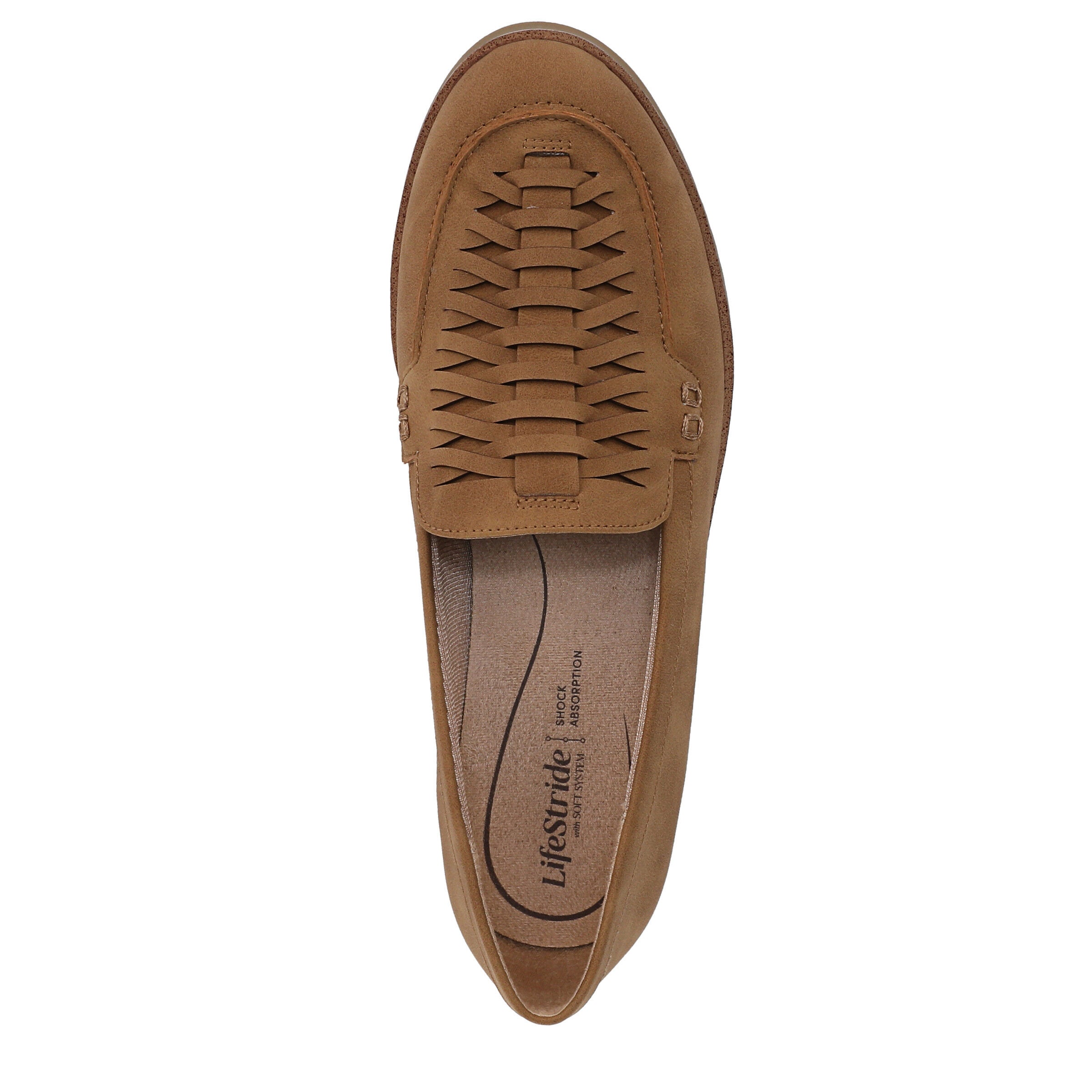 Zoey Flat, TAN NUBUCK, alternate image number 6
