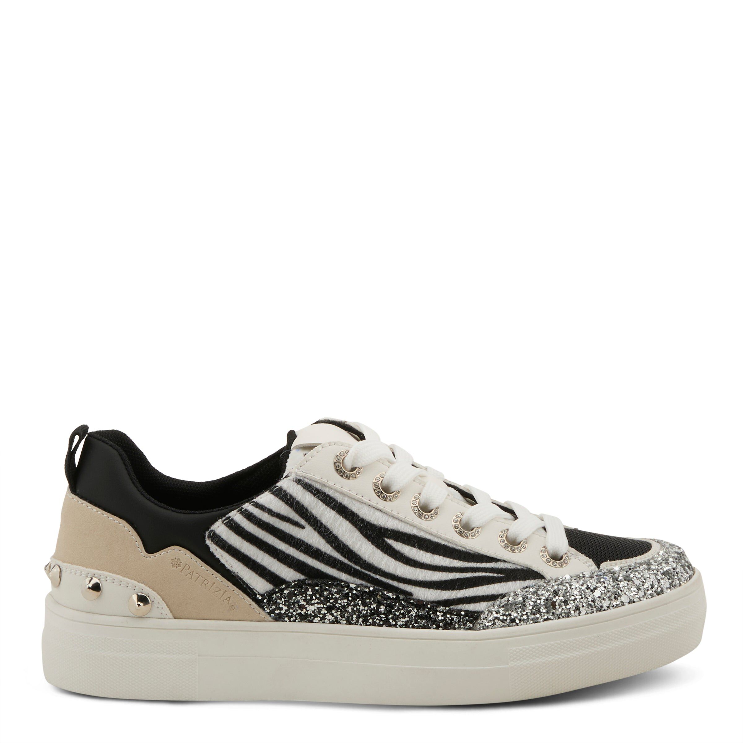 Gascar Fashion Sneaker, ZEBRA PRINT, alternate image number 5