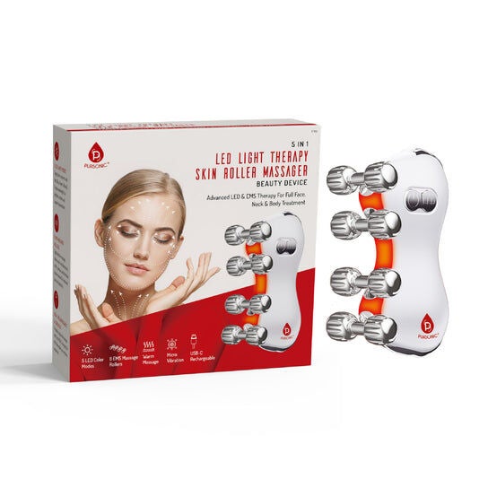 LED Therapy Mask Deluxe, ROSE GOLD, hi-res image number 0