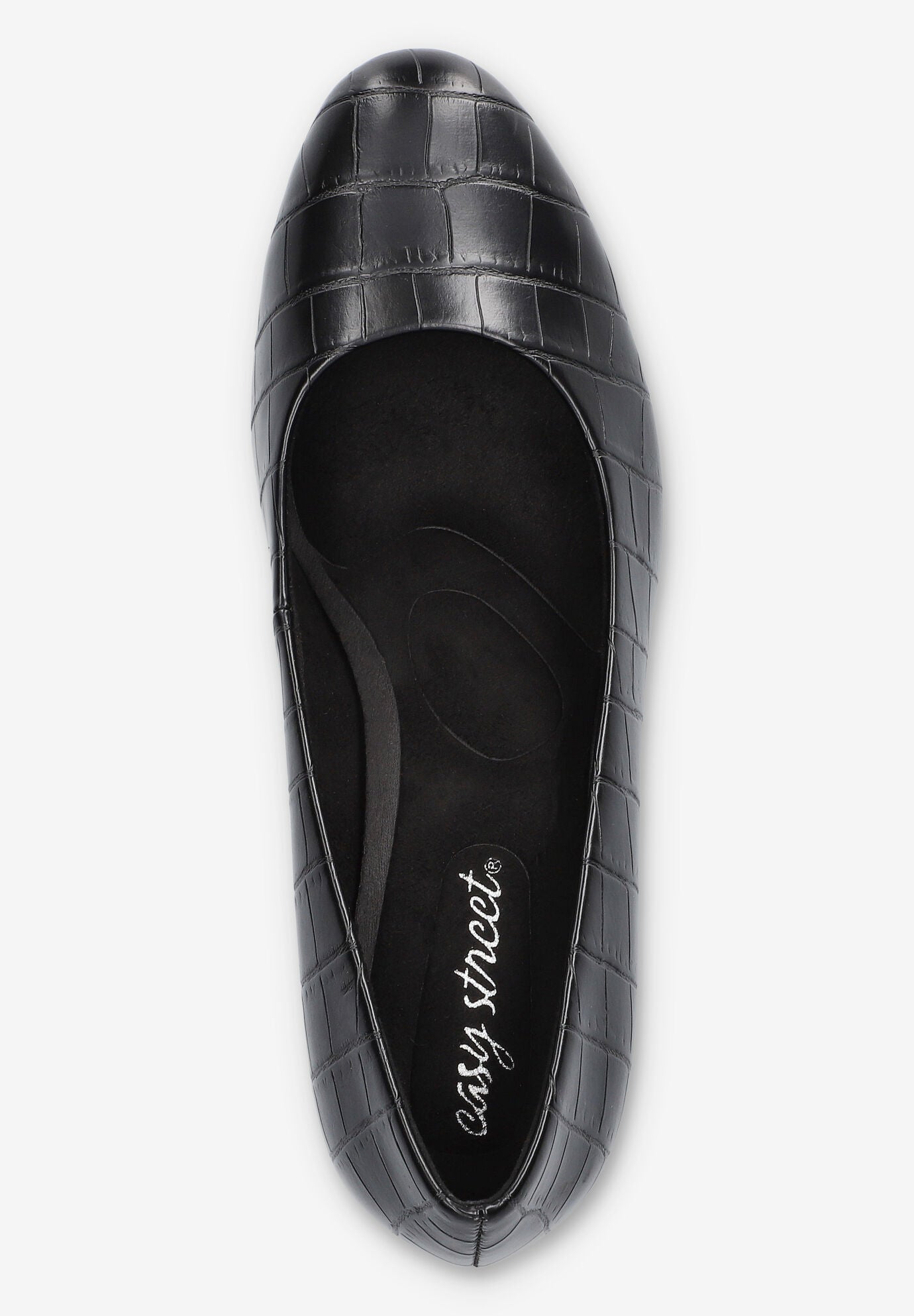 Equinox Platform Pump, BLACK CROCO, alternate image number 6