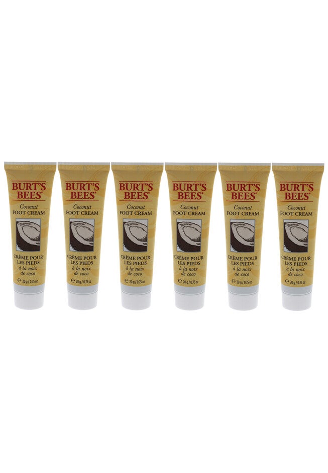 Coconut Foot Cream - Pack Of 6 -0.75 Oz Cream, O, hi-res image number null
