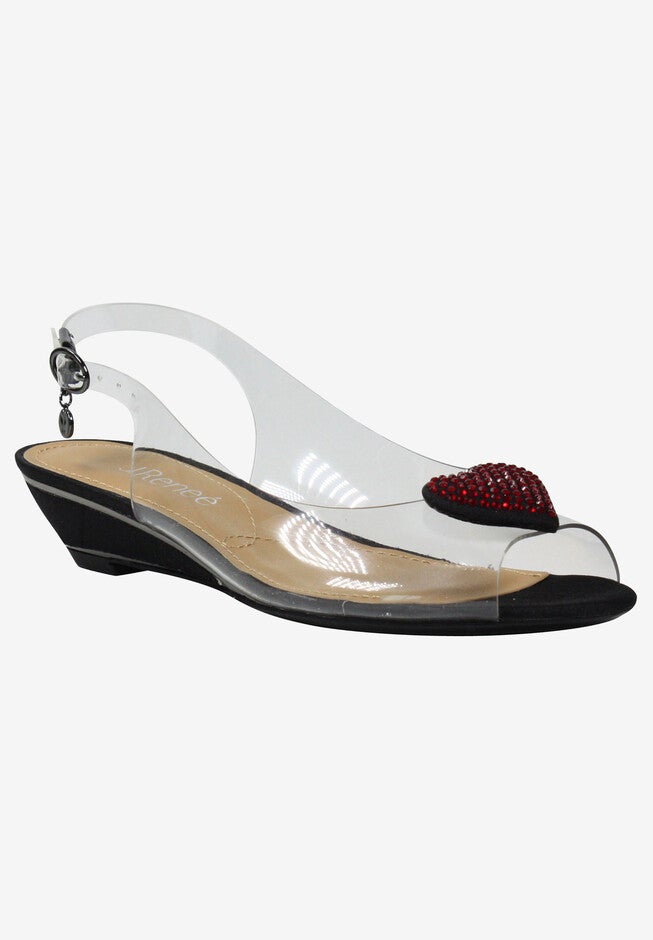 Bevelyn Sling , CLEAR RED BLACK, hi-res image number null