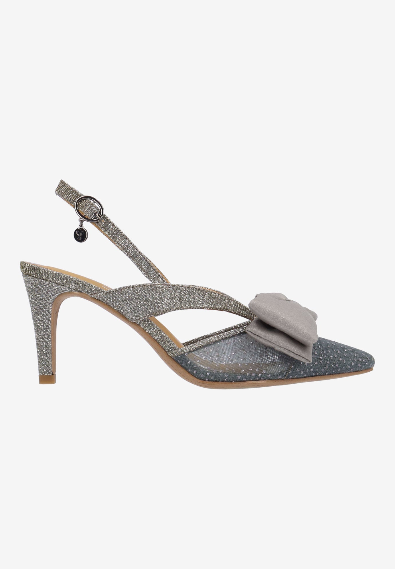 Morigen Slingback Pump, PEWTER, alternate image number 3