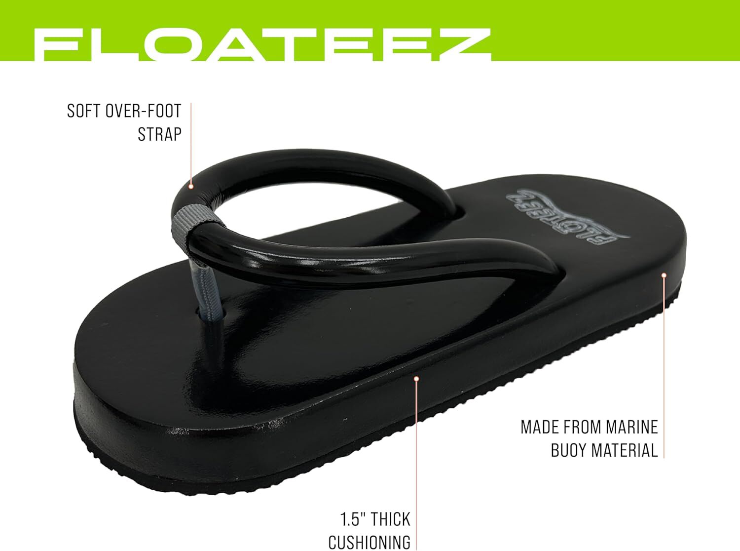 Floteez D-Lites, BLACK, alternate image number 6