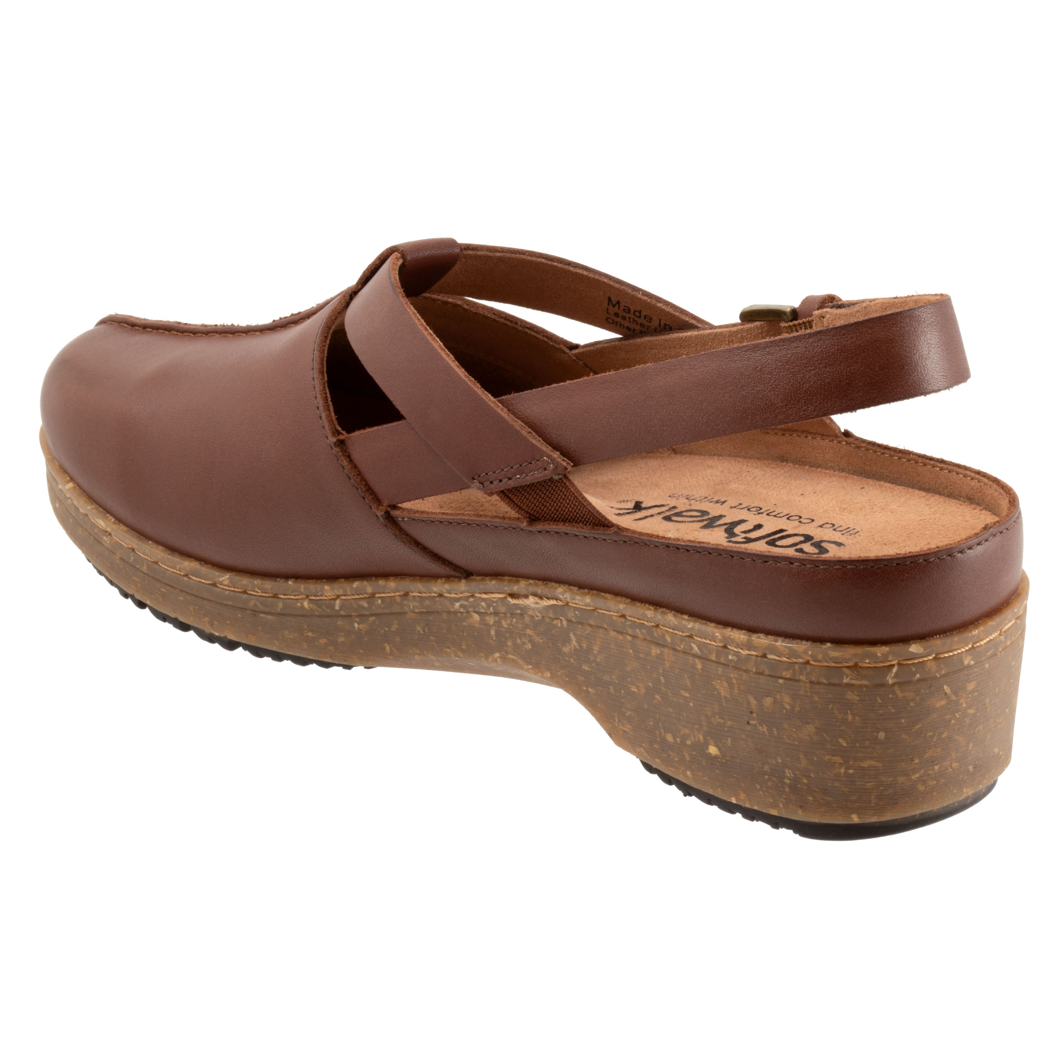 Arica Clog, BROWN, on-hover image number 1
