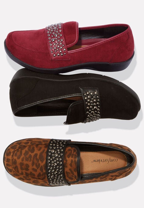 The Cassidy Flat By Comfortview Plus Size Shoes Jessica London