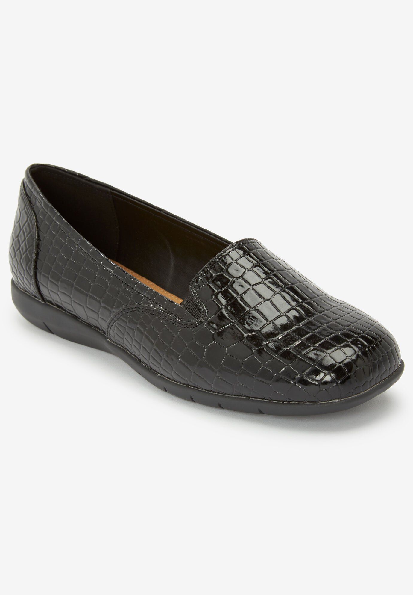 The Leisa Slip On Flat, BLACK, hi-res image number 0
