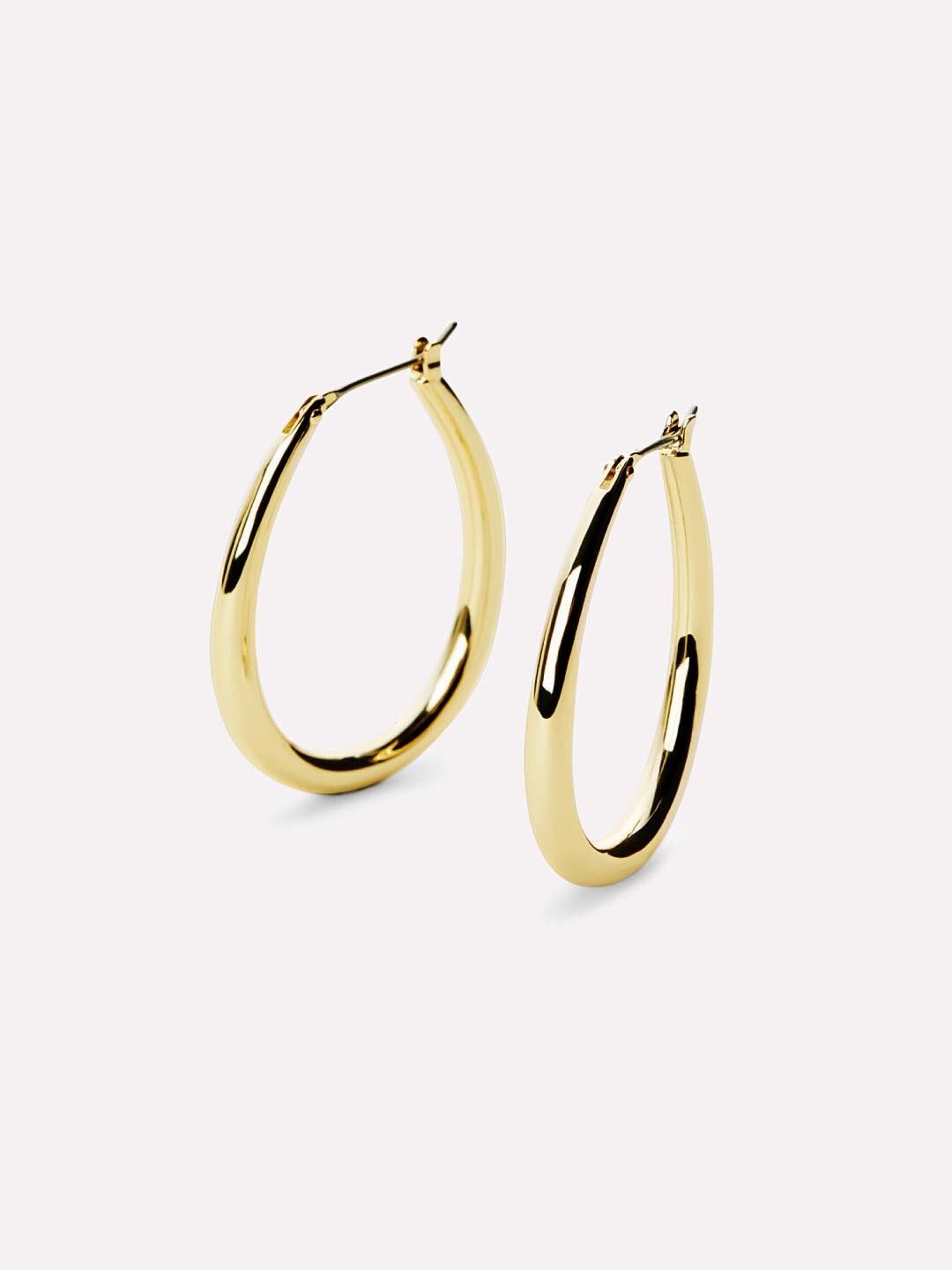 Cuidado Gold Hoop Earrings, GOLD, hi-res image number 0