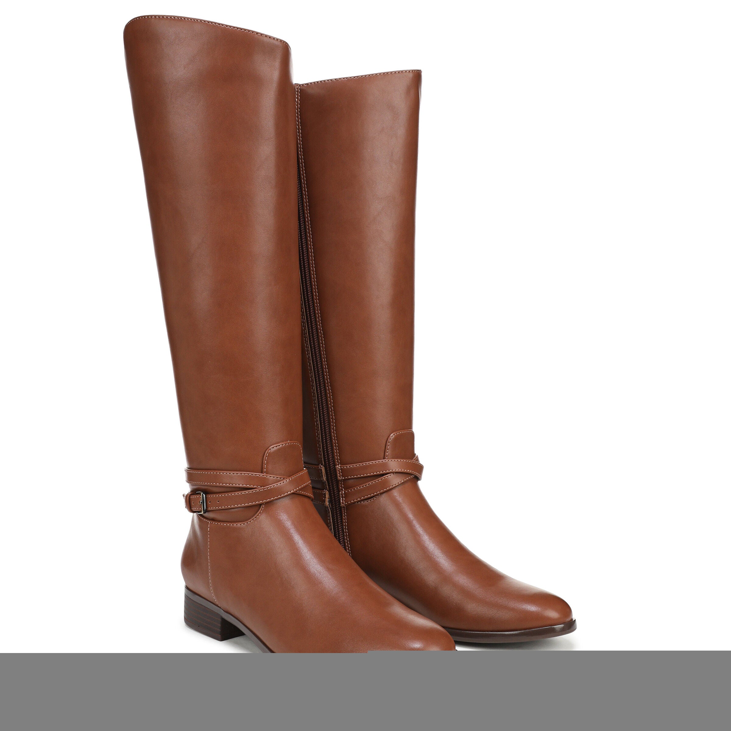 Scout Wide Calf Knee High Boot, DARK TAN, alternate image number 2