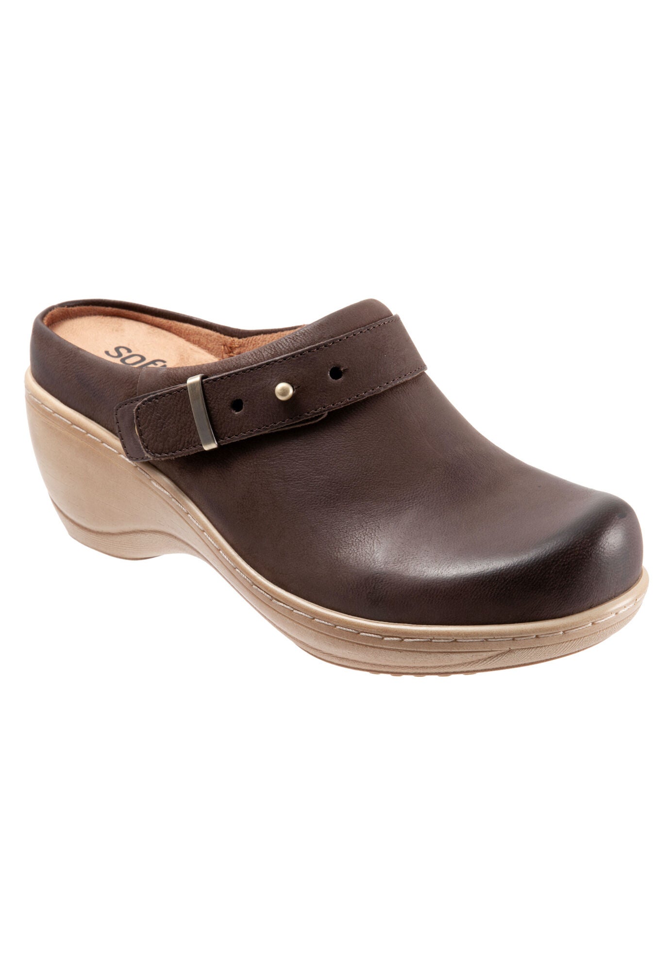 Marquette Mules, DARK BROWN NUBUCK, hi-res image number 0