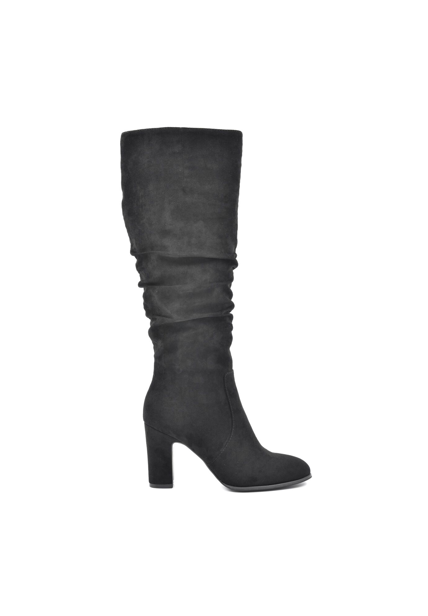 Blitz Wide Calf Boot , BLACK SUEDE, hi-res image number 0