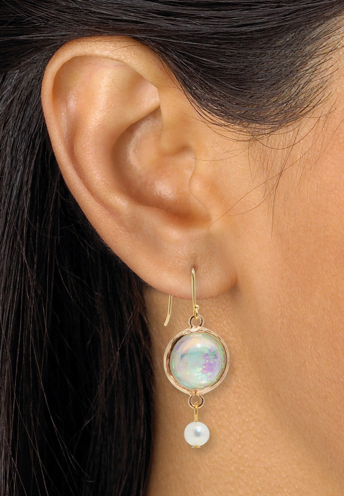 Simulated Opal Jewelry Set, , alternate image number 3