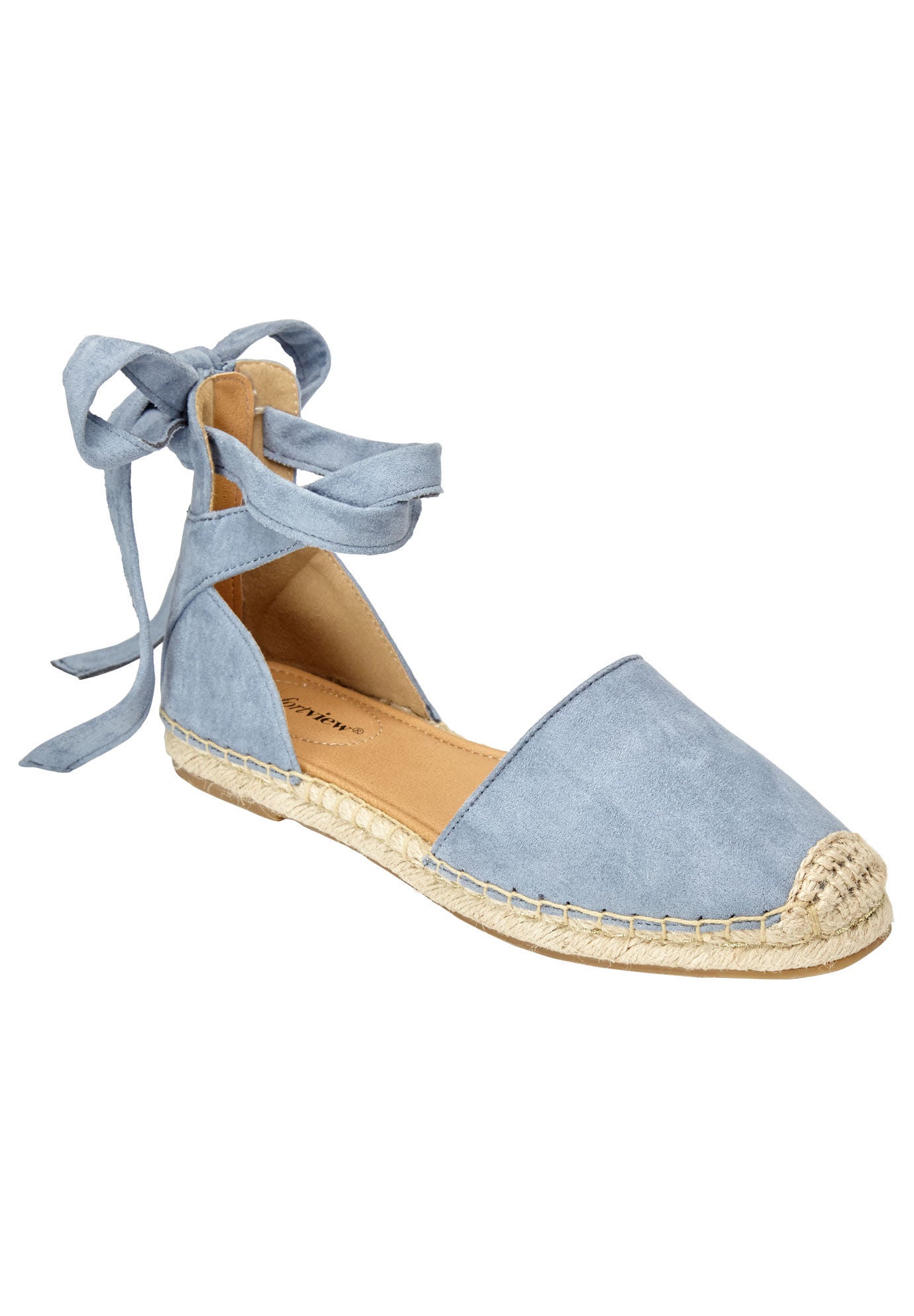 womens wide fit espadrilles