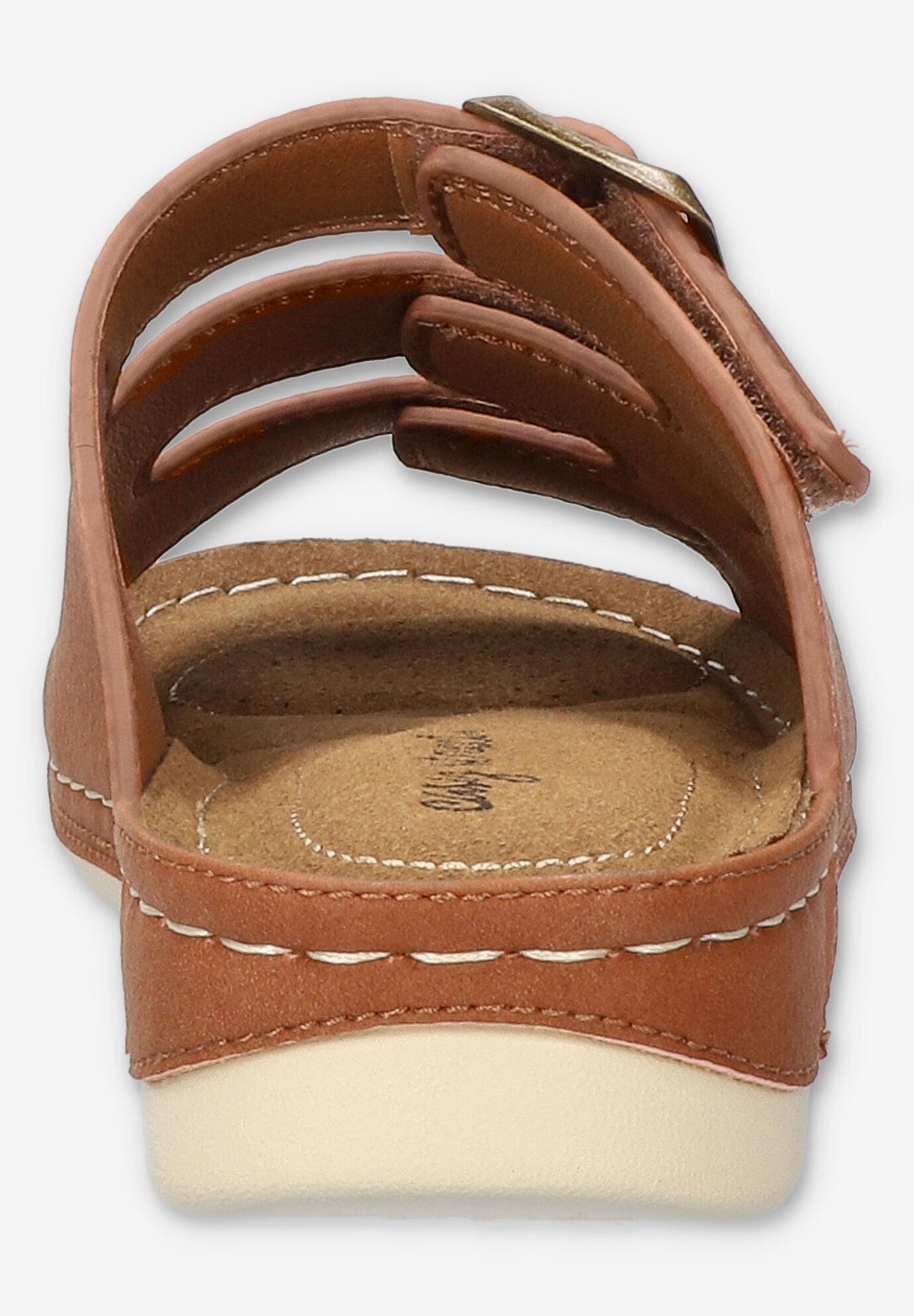 Pinterry Comfort Slide Sandal, TAN, alternate image number 3