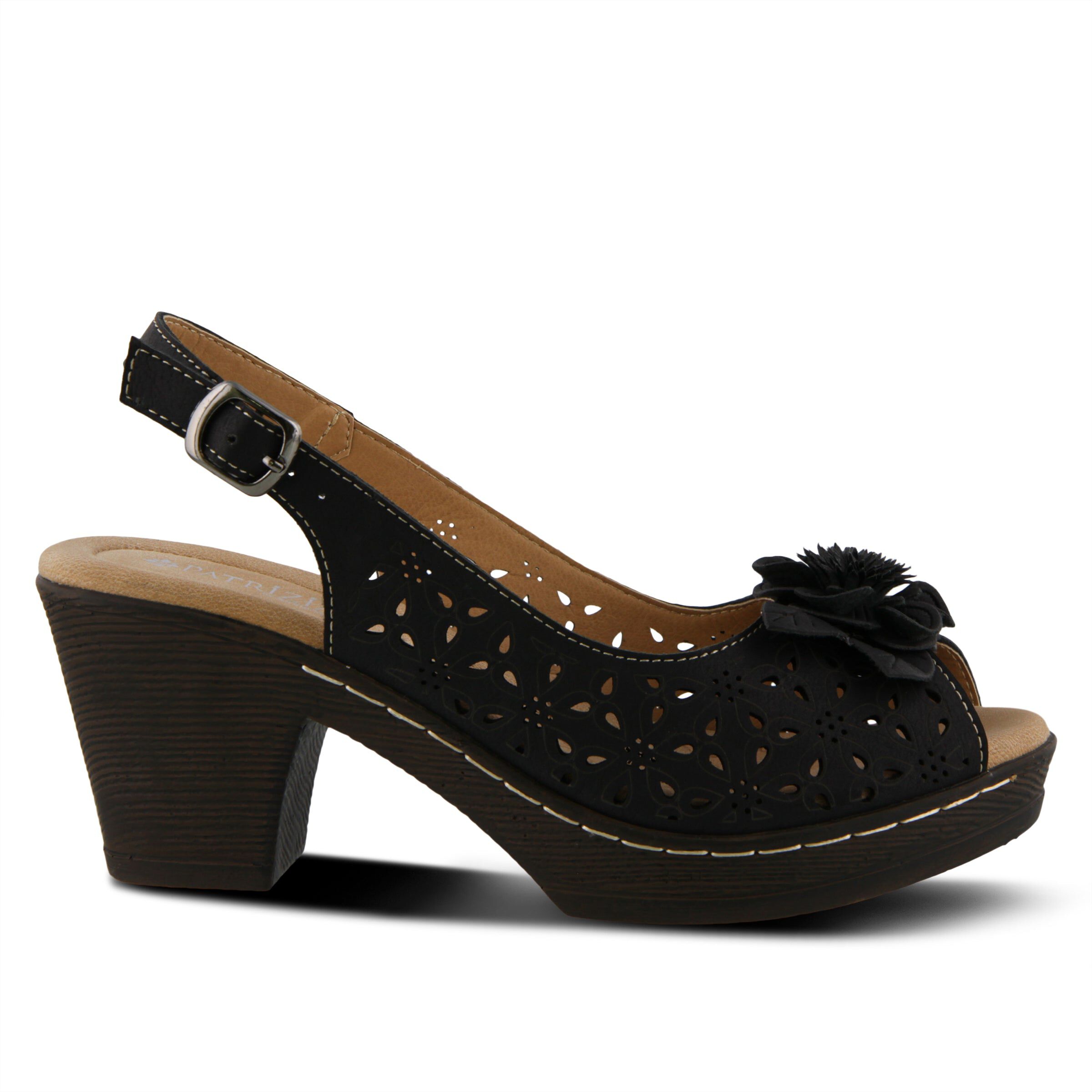 Doriday Slingback Sandal, BLACK, alternate image number 4