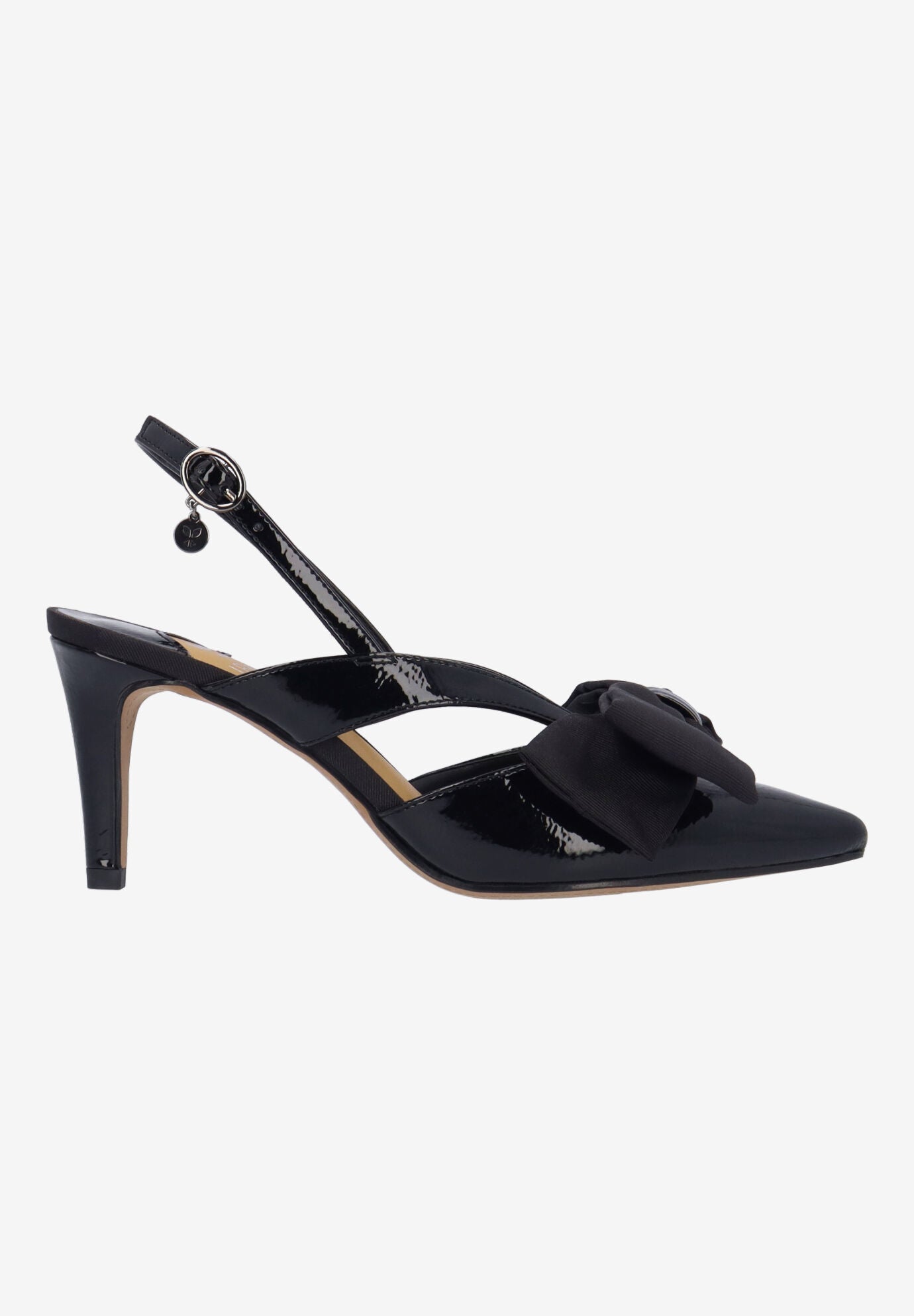Morigen SlingbackPump, BLACK, alternate image number 3