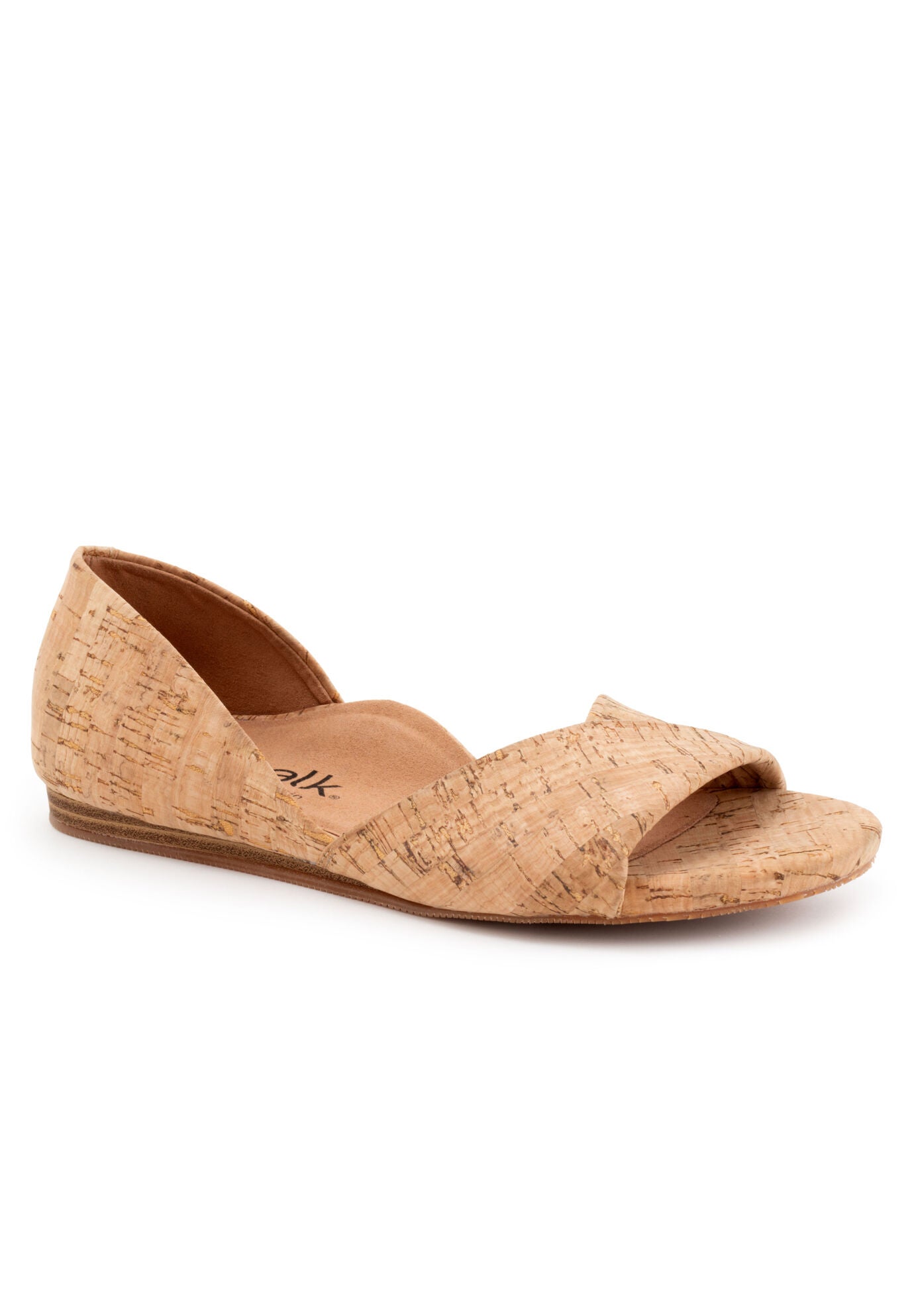 Cypress Flat Sandal, NATURAL CORK, hi-res image number 0