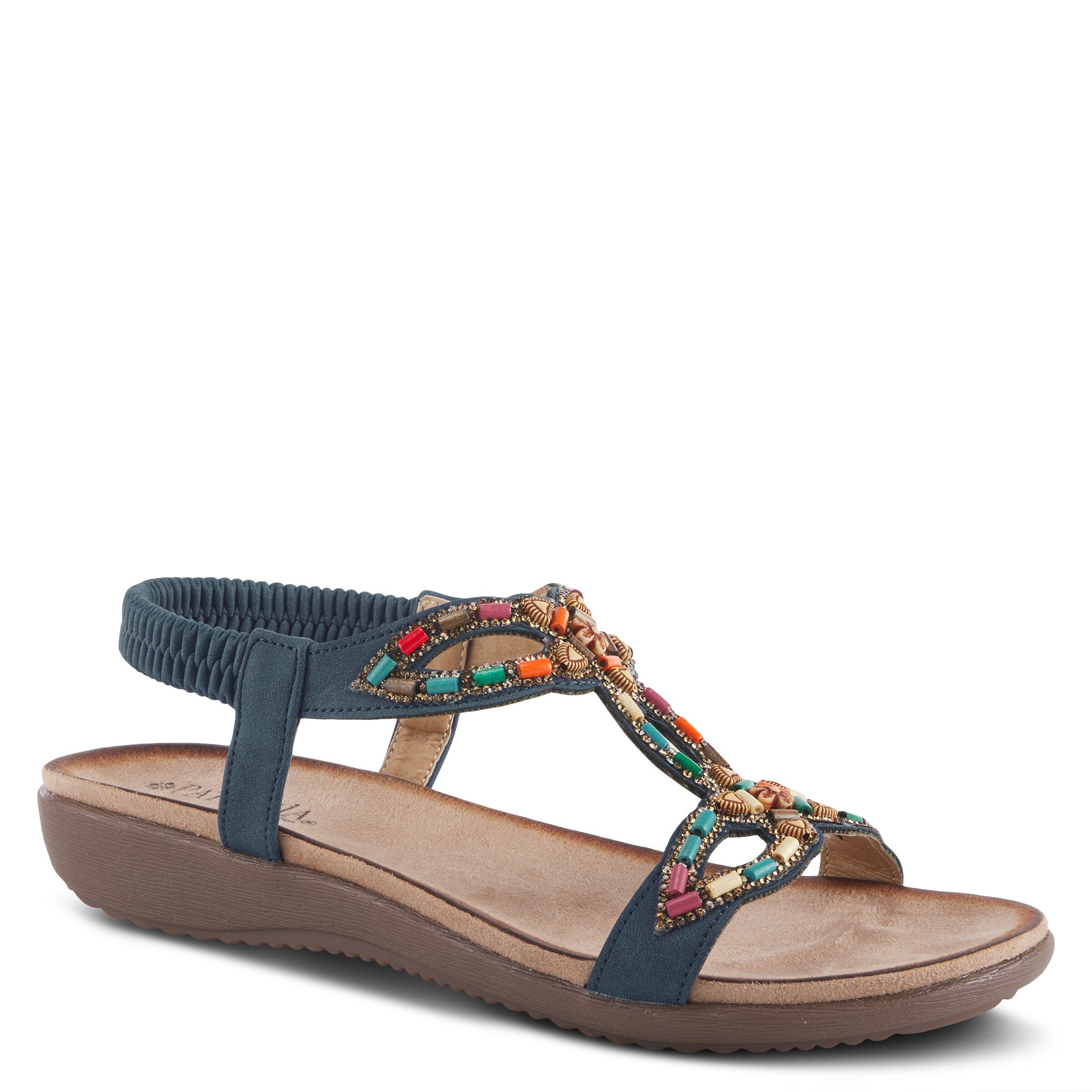 Volcanic T-Strap Sandal, NAVY, hi-res image number 0