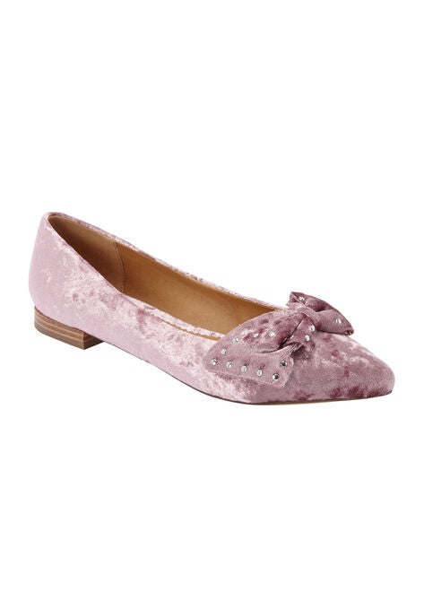 The Lilian Flat By Comfortview Plus Size Shoes Jessica London