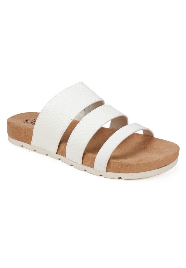 Teona Slide , WHITE MULTI PRINT, hi-res image number null