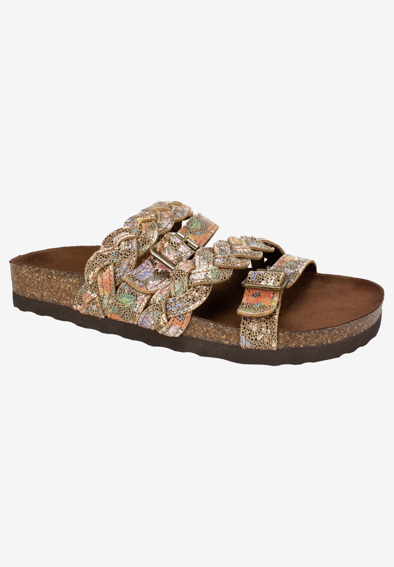 white mountain sandals