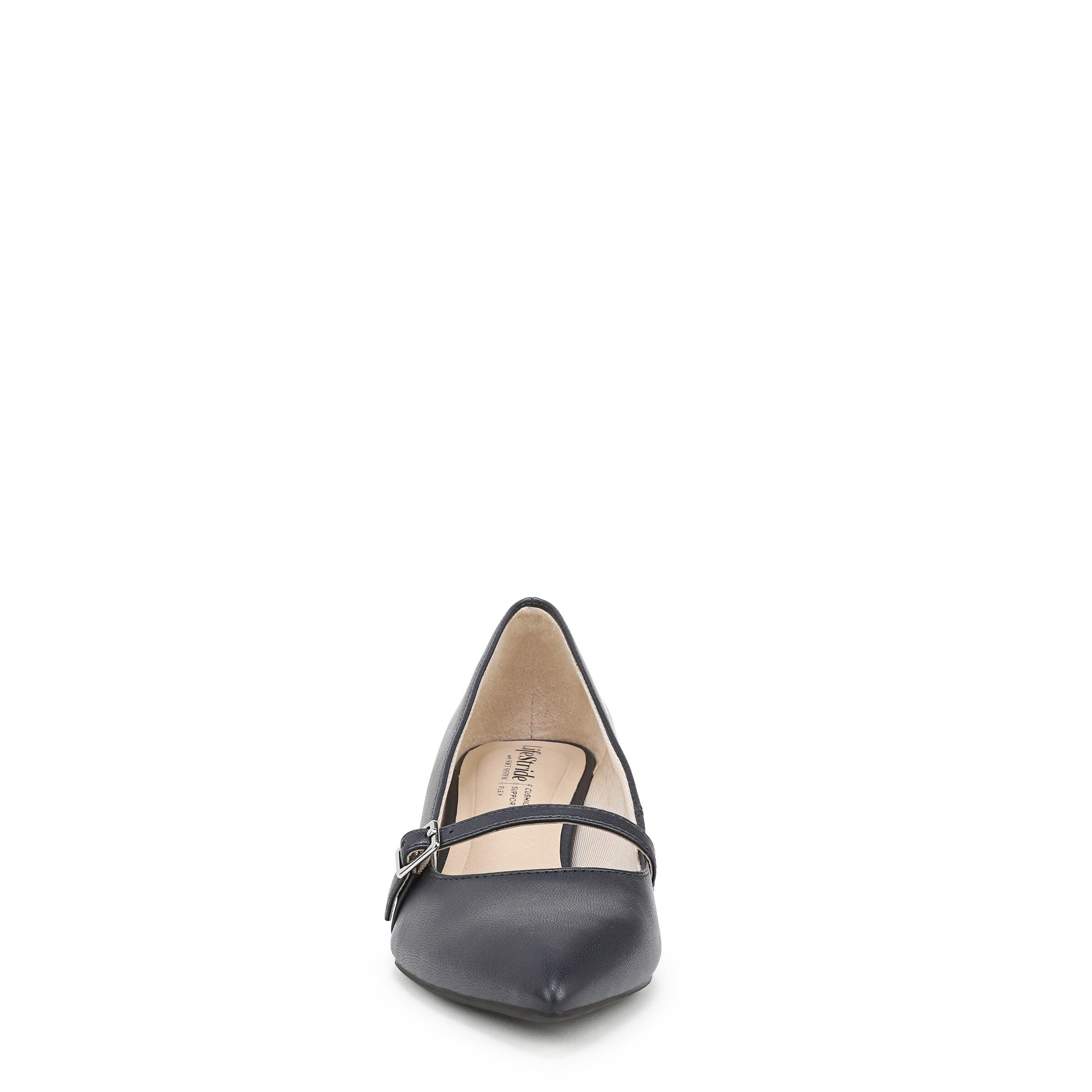 Madelyn Mary Jane Pump, LUX NAVY LEATHER, alternate image number 4
