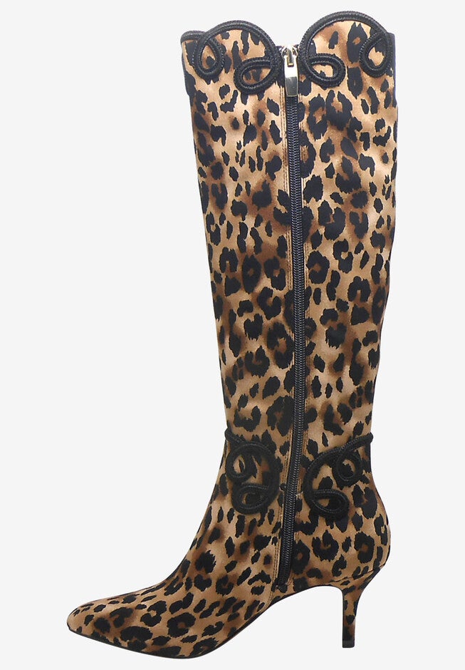 Parvani Boot , BROWN BLACK ANIMAL, hi-res image number null