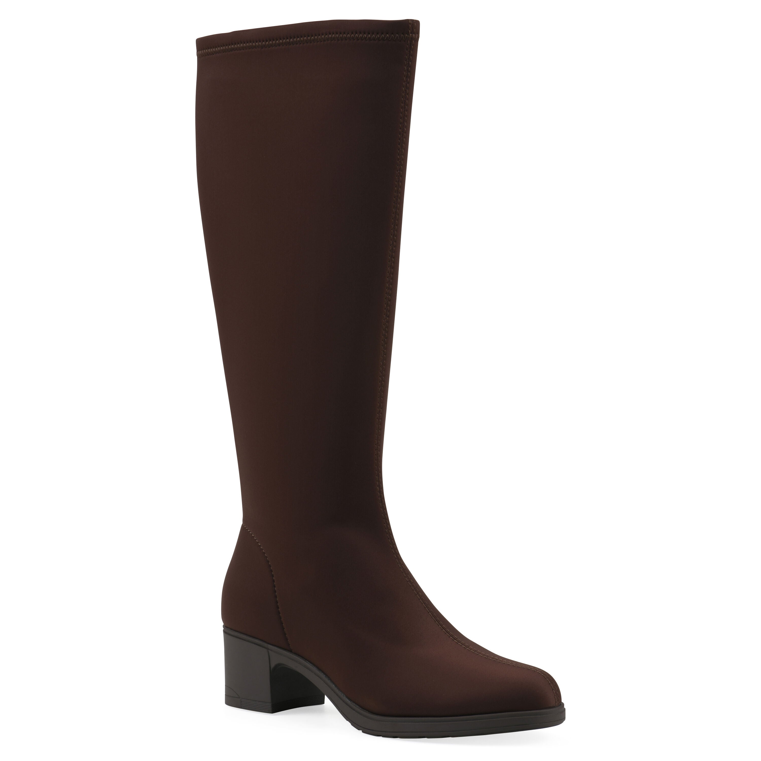 Humbert Tall Shaft Boot, BROWN FABRIC, hi-res image number 0