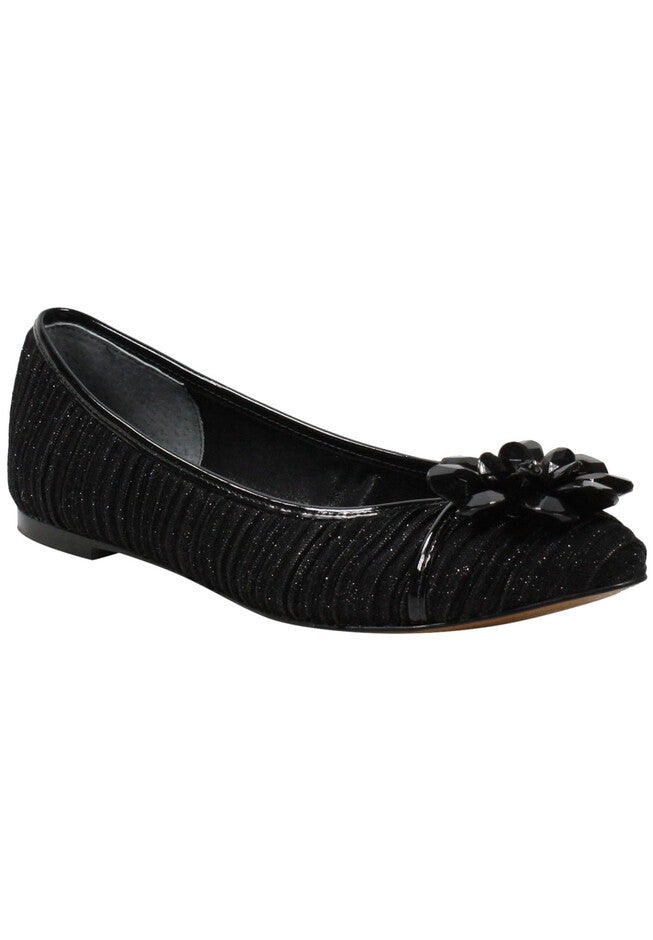 Panyin Flat, BLACK GLITTER, hi-res image number 0