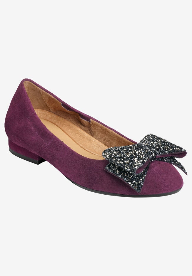 Hang Out Slip-On by Aerosoles®, DARK PURPLE SUEDE, hi-res image number null