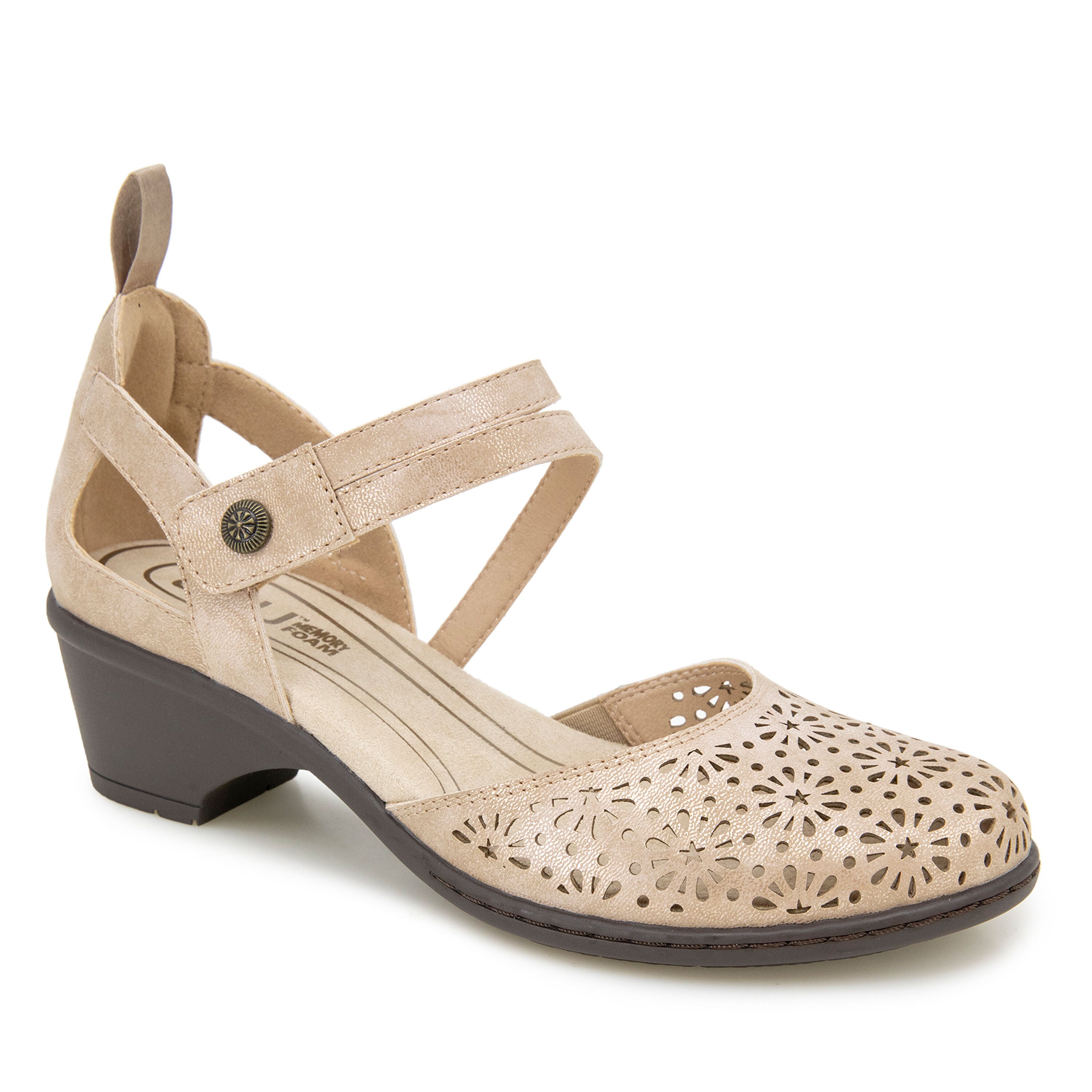 Bethany Dress Shoe, TAUPE SHIMMER, hi-res image number 0