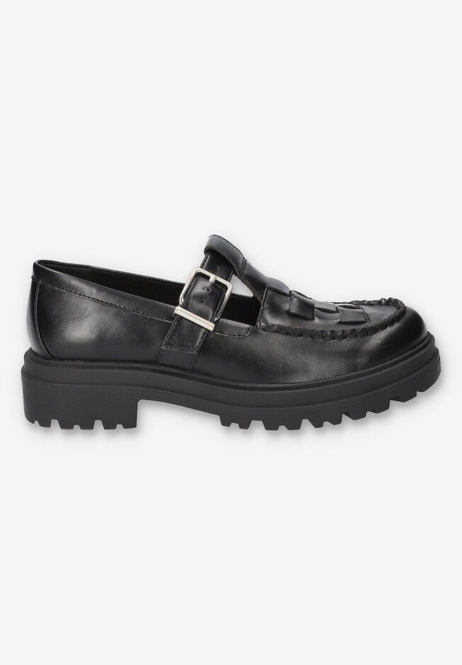 Makell Comfort Lug Loafer, BLACK, alternate image number 2
