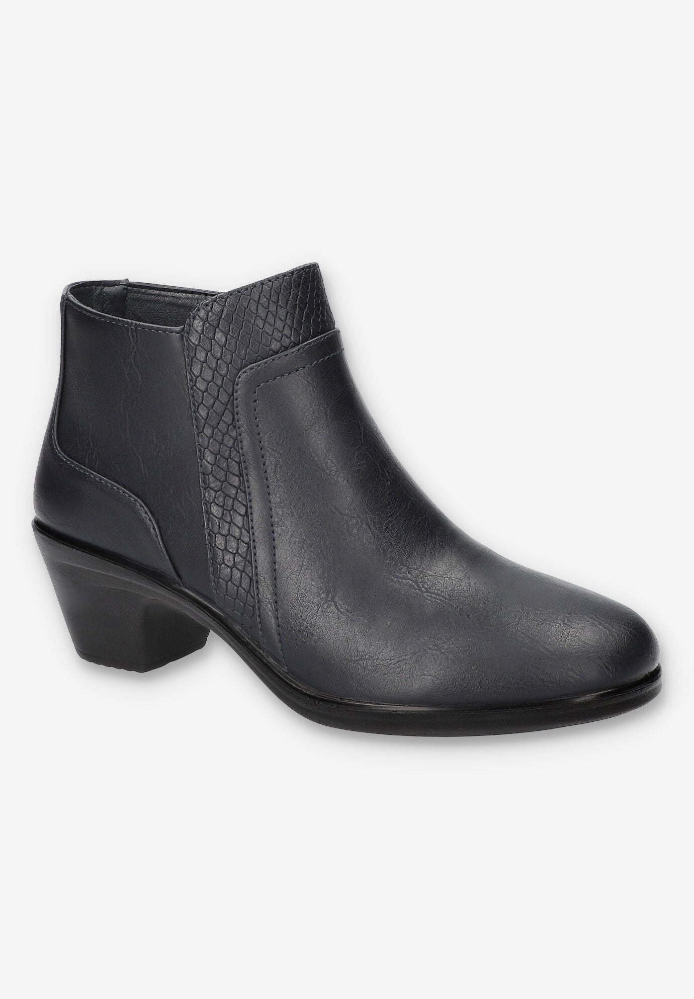 Langley Ankle Boot, NAVY SNAKE, hi-res image number 0